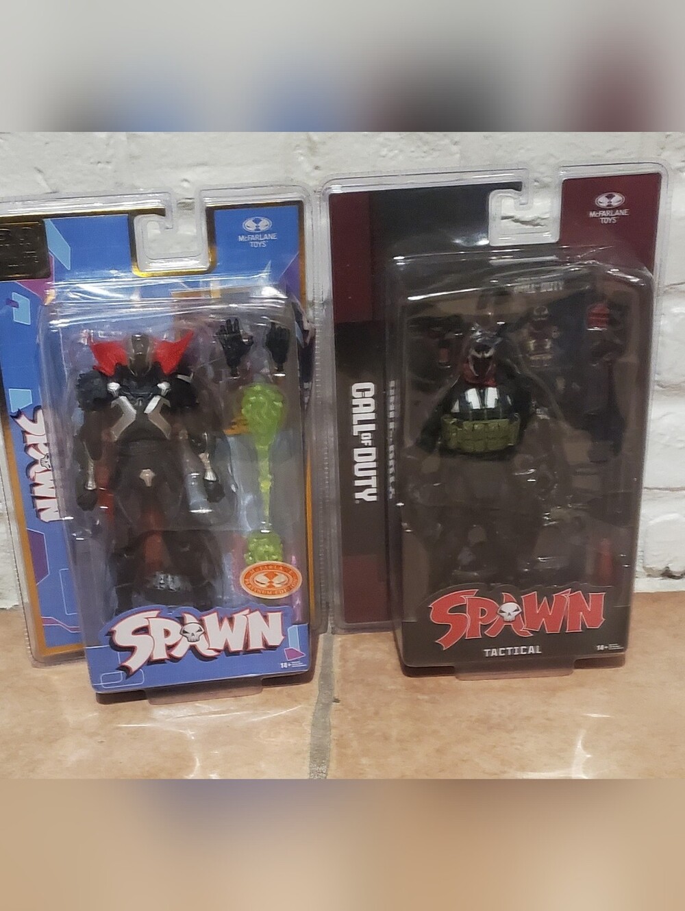 Spawn Action Figure Toy - Black and Red - Tactical & Classic Duo